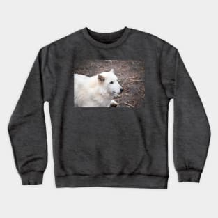 White wolf. Crewneck Sweatshirt